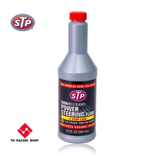 STP Power Steering Fluid + Stop Leak น้ำมันพาวเวอร์ สูตรหยุดการรั่วซึม 350 ml.