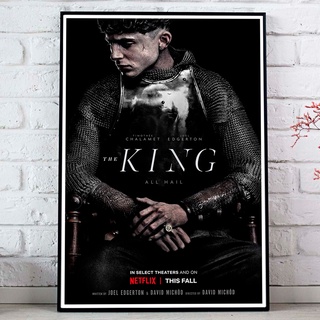 THE KING (2019)  MOVIE POSTER NETFLIX TIMOTHEE CHALAMET ขนาด 33X48 cm