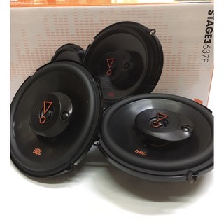 JBL STAGE3 637F ลำโพงรถยนต์ ลำโพง 3 ทาง เสียงเบส/กลาง/แหลม(แกนร่วม) ขนาด6.5นิ้ว ของแท้💯%