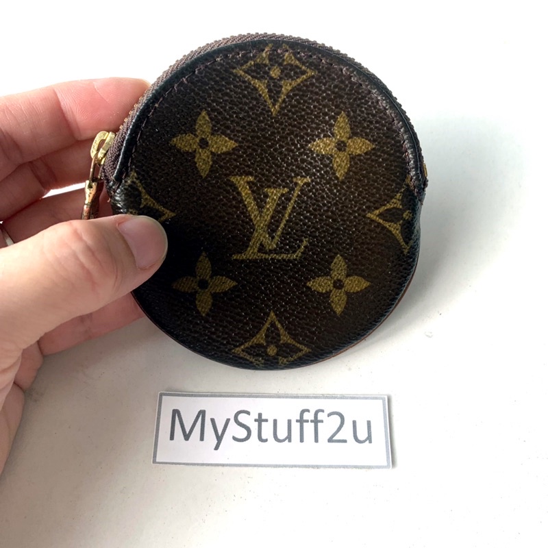 louis vuitton coin purse used