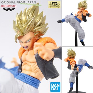 Figure งานแท้ Original ฟิกเกอร์ แมวทอง Bandai Dragon Ball Z ดราก้อนบอล แซด Blood of Super Saiyans Gogeta ไซย่า โกจิต้า