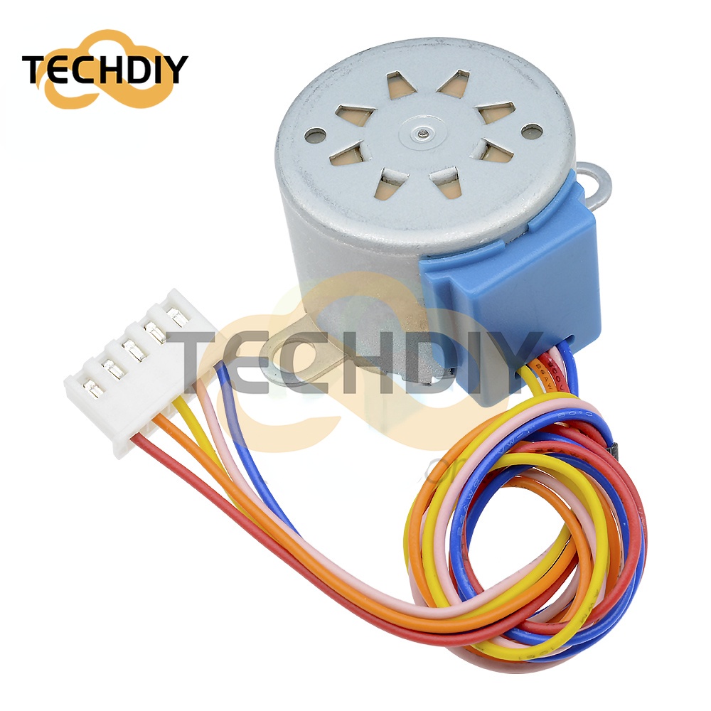 สเต็ปมอเตอร์เกียร์ 28byj-48 DC 5V 12V 4 เฟส 28byj 28byj48 สําหรับ arduino Diy