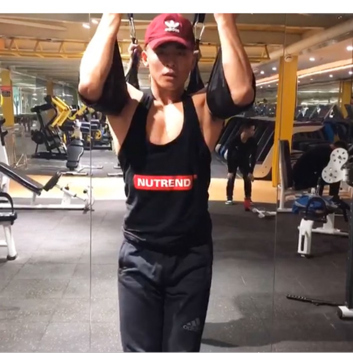 VALEO อุปกรณ์ช่วยบริหารหน้าท้อง AB Sling Straps สายคล้องแขนเล่นกล้าม