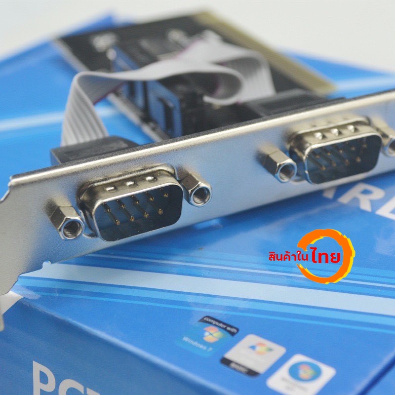 Card Pci Serial DB9 Card Comport สำหรับคอมพีซี Port RS232 Comport9