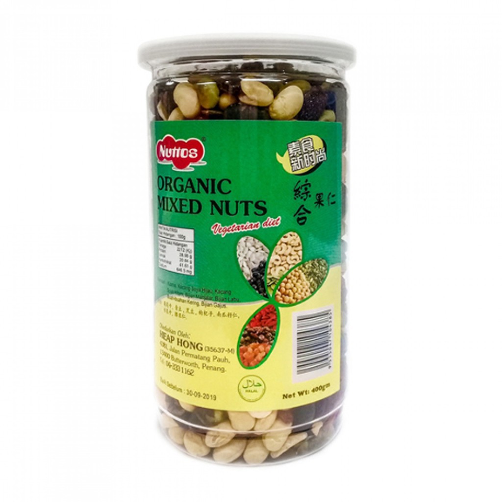 ஐ☬ถั่วและเมล็ดธัญพืชรวมอบแห้งออร์แกนิค Organic Mixed Nuts Shopee