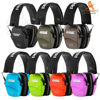 หูฟังยิงปืน Earmuff PROHEAR EM016 NRR 26dB ครอบหูลดเสียง  คุณภาพสูงได้มาตรฐานสหรัฐ ANSI S3.19-1974,ยุโรป CE EN352-1