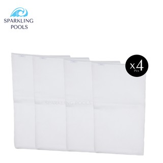 ถุงกรองสระว่ายน้ำ แบบหนา 5 Micron คุณภาพดี จำนวน 4 ใบ- POOL FILTER BAG 52cm. 5 MICRON x4 PCS [PREAMIUM GRADE]