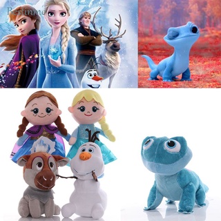 !!! ใหม่ ตุ๊กตาเจ้าหญิงดิสนีย์ Frozen Elsa Anna Olaf Sven Snowman Fire Spirit Salamander ของเล่นสําหรับเด็ก