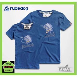 rudedog เสื้อคอกลม  ชาย หญิง  รุ่น Indian สี ดีฟ ซี