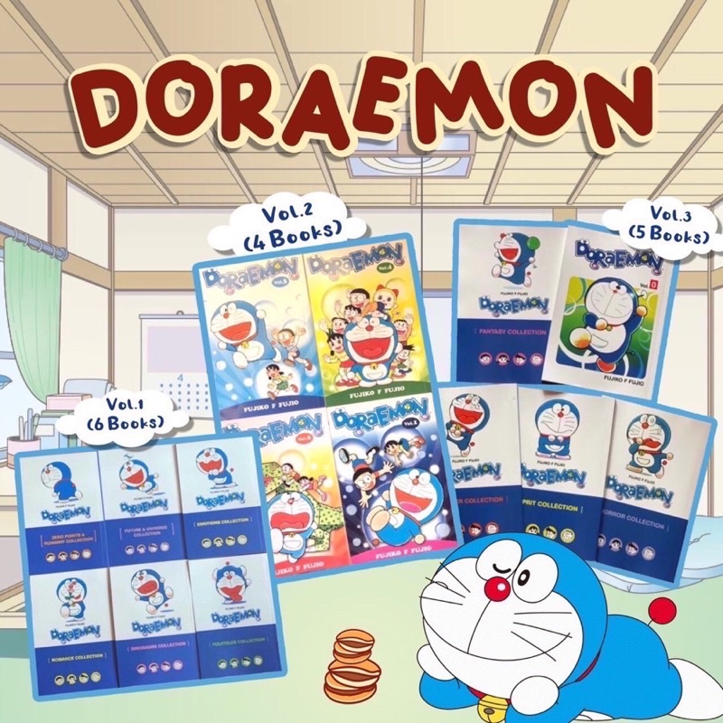 หนังสือการ์ตูนโดราเอม่อน ฉบับภาษาอังกฤษ Doraemon Comic books