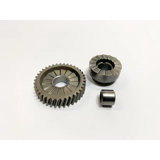 ชุดเฟือง สว่าน Maktec มาคเทค รุ่น MT813, MT814 (#12 #14) - Makita มากีต้า รุ่น HP1630 (#14 #19), M8100B พร้อมลูกปืนเข...