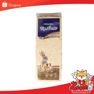 Top Fresh wood ขี้เลื่อยสำหรับรองพื้นของสัตว์เลี้ยง 1 กิโลกรัม