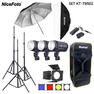 NiceFoto Mini Studio Flash Kit KT-TB502 (TB300 300Ws)