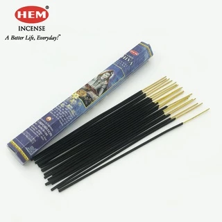 ธูปหอม HEM จากอินเดีย เกรดพรีเมี่ยม รวมกลิ่นไม้มงคล ดีที่สุดจากอินเดีย (แพ็ค) Incense Sticks Home Frangrance Aroma Yoga