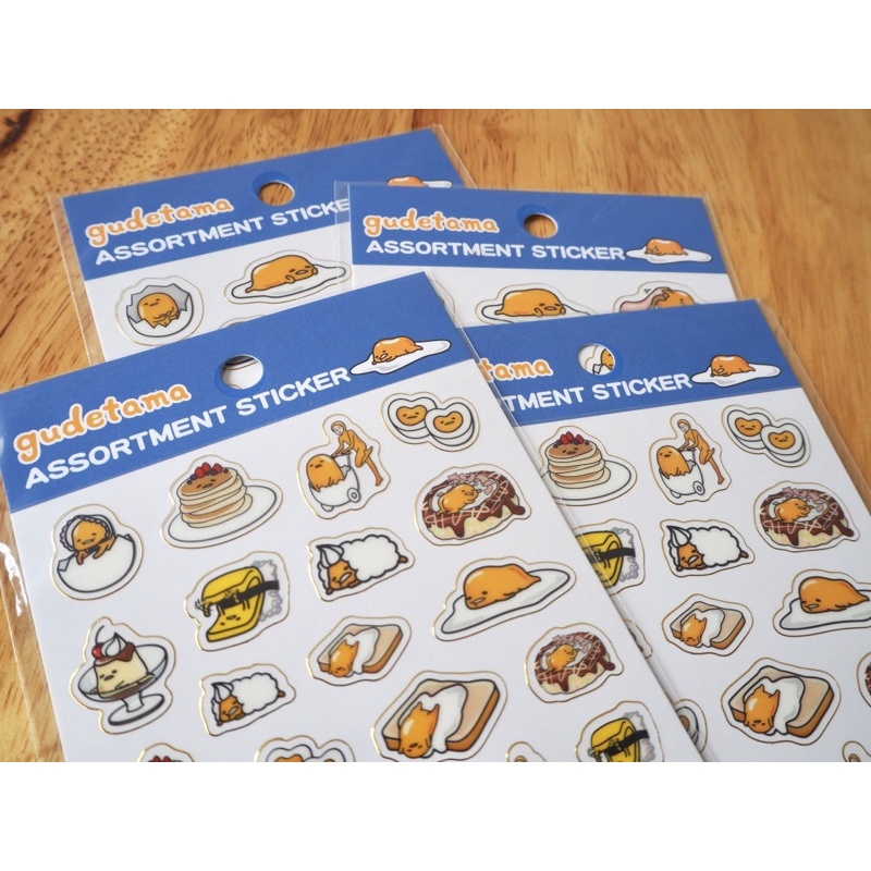 สติ๊กเกอร์ Gudetama Sticker DIY Decoration สติ๊กเกอร์น่ารัก ลายการ์ตูน ...