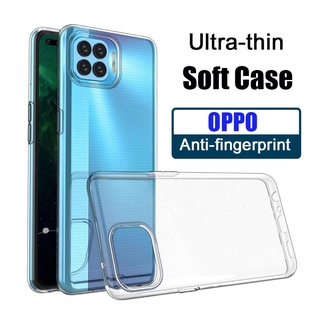 เคสใส ใช้สำหรับ OPPO A98 A96 A95 A78 A77s A77 A76 A74 A58 A57 A54 A73 A93 A53 A33 A32 A72 A92 A52 A17 A17K A15 A15S A12 A11 A31 A91 A5 A9 2020 A1K A3S A5S 4G 5G 2023