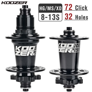 Koozer hubs XM490 PRO ฮับจักรยานเสือภูเขา 4 แบริ่ง 6 ขา 72T 32 หลุม สําหรับ Sram XD XX1 GX 12 Speed