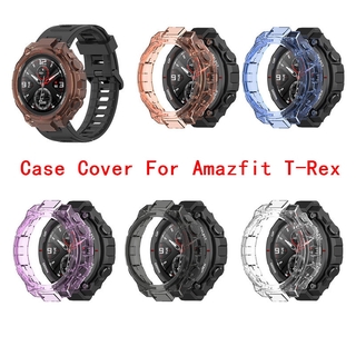 เคสใส Tpu สําหรับสมาร์ทวอทช์ Amazfit T - Rex Huami 47 มม .