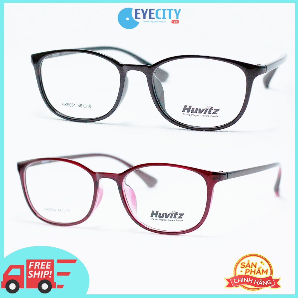 กรอบแว่นตาแฟชั่นเกาหลี Huvitz พลาสติก HK6054 หลายสี