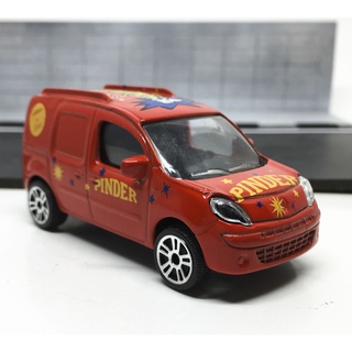 Majorette Pinder Collection - Renault Kangoo II Express - Red Color /scale 1/64 (3 inches) no Package