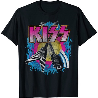 เสื้อยืดผ้าฝ้ายพรีเมี่ยม เสื้อยืด พิมพ์ลาย Kiss Young Wasted สําหรับผู้ใหญ่