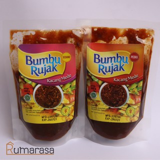 Bumbu Rujak Kacang Mede / Sambal Rujak Gula Merah Kemasan Pouch 300 gram