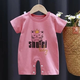 LTY05 บอร์ดี้สูทเด็แรกเกิด ชุดเด็ก ผ้านิ่มใส่สบาย เสื้อผ้าเด็กเล็ก ผ้าcotton