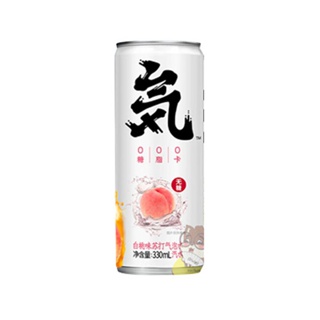 [พร้อมส่ง] Sparkling soda 0Cal รสพีช รสส้มโชกุน ซ่าสดชื่น ไม่มีน้ำตาล ไดเอท ทานได้ Genki forest