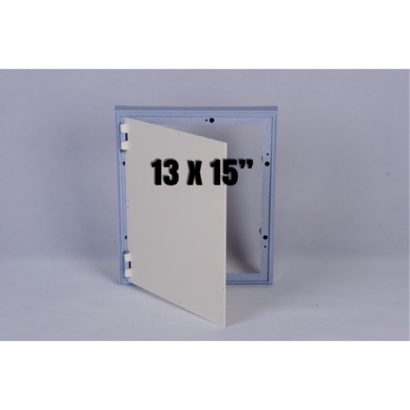 Leetech แผงไฟฟ้าพลาสติก 13x15 นิ้ว สีขาว แผง PVC (WTE)