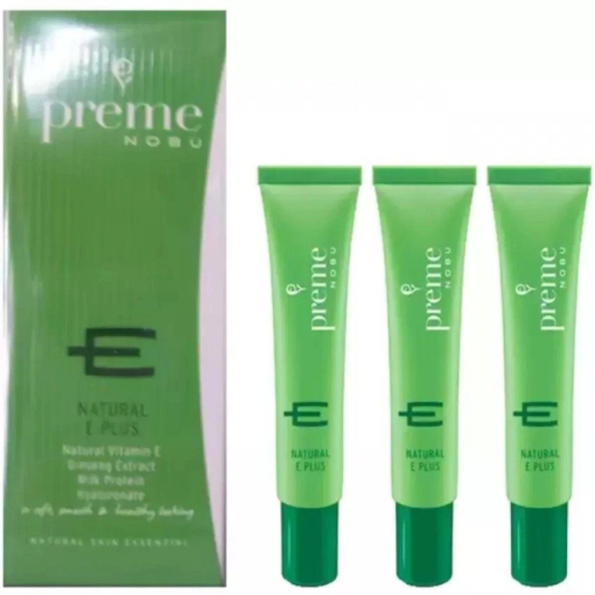 Preme Nobu NATURAL E PLUS (3หลอด)