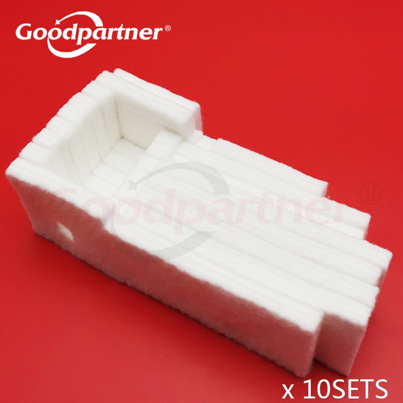 10X L575 M105 M200 M100 M205 L555 WF2540 ถังหมึกเสียถาดฟองน้ํามีรูพรุน Pad สําหรับ Epson L550 L551 L