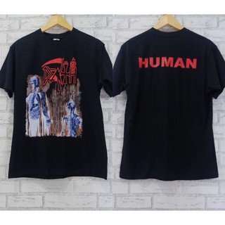 [S-5XL] เสื้อยืดพิมพ์ลาย Death - Human