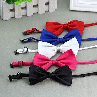 【ของขวัญฟรี】COD แมวสีชมพูที่สามารถปรับได้ Bowtie สุนัขสัตว์เลี้ยงคอ Bowknot เนคไท Bow Tie