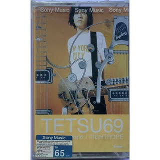 Cassette Tape เทปคาสเซ็ตเพลง Tetsu69 Wonderful World / Tightrope ลิขสิทธิ์ ซีล LArc-en-Ciel