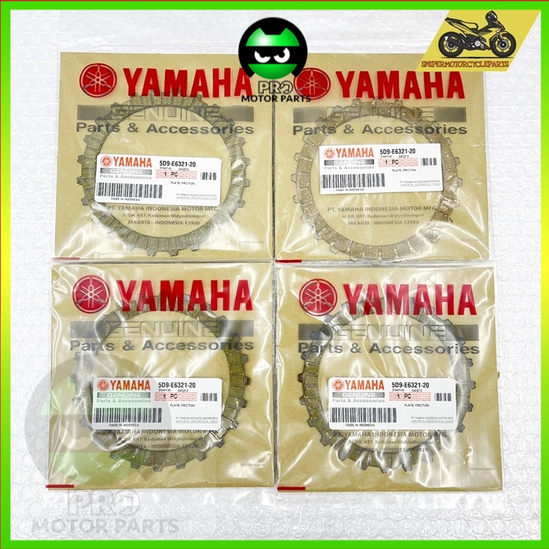 1 ชิ้น SRL115 FI SRL115 LAGENDA115 FI ใหม่แผ่นคลัทช์ 24L 5D9 E6321 20 YAMAHA CLUTCH DISC