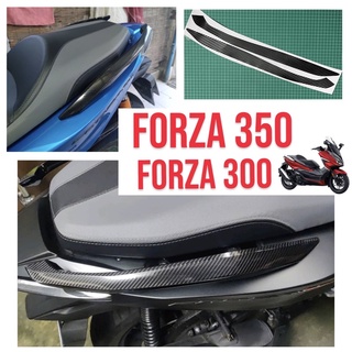 Forza350 ฟิล์มกันรอย กันตก FORZA300 &amp; 350cc ฟิล์มกันรอย จับถ้าย งานตัดสำเร็จรูป (ลายเคฟล่า)