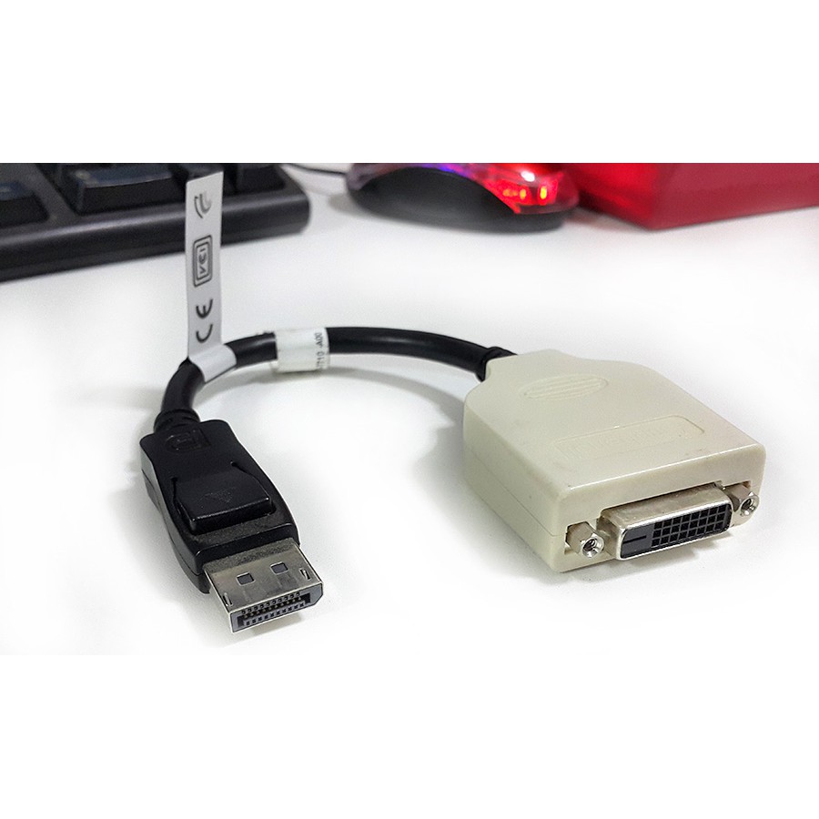 สายแปลง Displayport To Dvi ยี่ห้อ Ampheno ซึ่งเป็นบริษัทผลิตสายให้L Dell Hp  Lenovo Oem ฯลฯ คุณภาพ เกรด A | Shopee Thailand