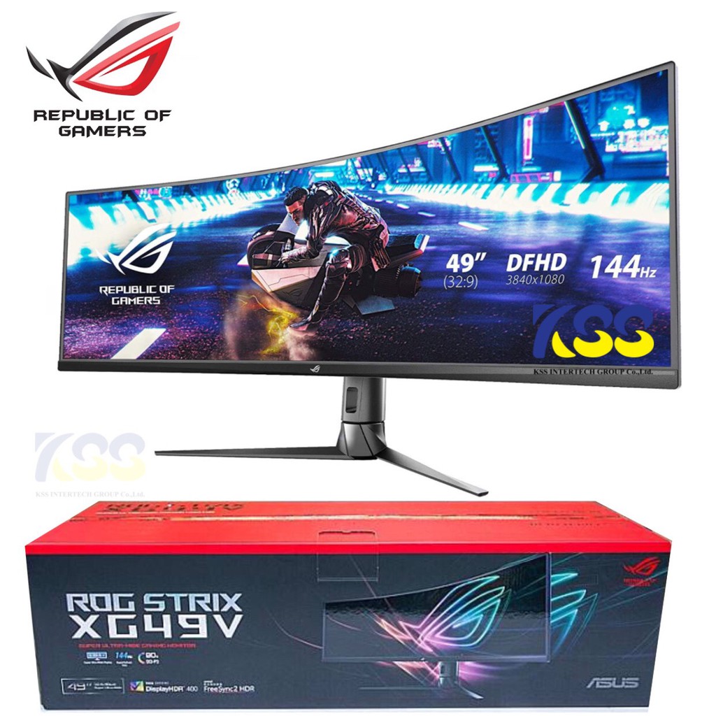 ASUS ROG Strix XG49VQ จอคอมพิวเตอร์ ขนาด49นิ้ว สินค้าของแท้ ประกัน 3 ปี