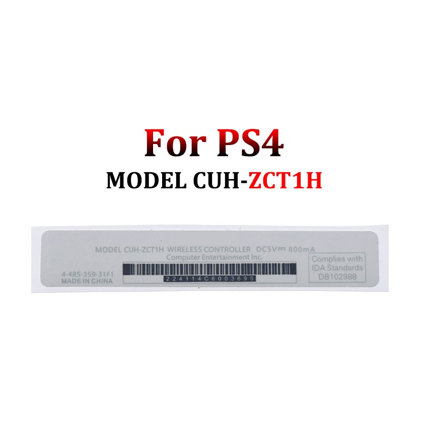 ที่อยู่อาศัย Shell Back Mark วางสติกเกอร์สําหรับ Sony PS4 Pro Slim Controller สติกเกอร์ปิดผนึกกล่องป้ายสติกเกอร์สําหรับ PS5
