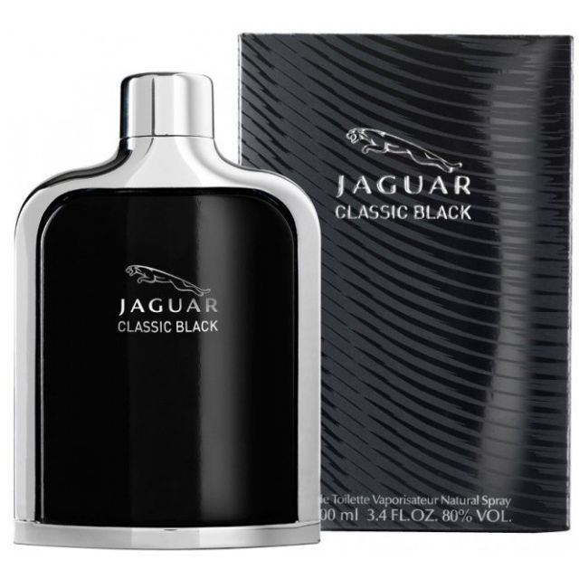 Jaguar น้ำหอมสุภาพบุรุษ รุ่น Jaguar Classic Black Eau De Toilette ขนาด 100 ml.