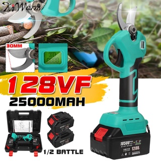 MAKITA 128vf กรรไกรตัดแต่งกิ่งไม้ไฟฟ้าไร้สาย มีประสิทธิภาพ สําหรับกิ่งไม้ บอนไซ กิ่งไม้