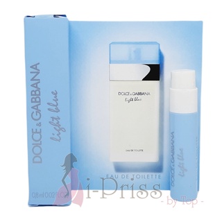 DOLCE &amp; GABBANA Light Blue (EAU DE TOILETTE) 0.8 ml.