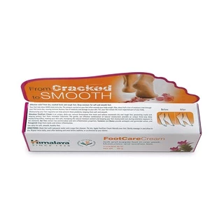 (ซื้อในไลฟ์ 64 บาท)ขนาดใหญ่ ครีมดูแลส้นเท้าแตกและเท้าที่หยาบกร้าน 50gHimalaya Foot Care Cream
