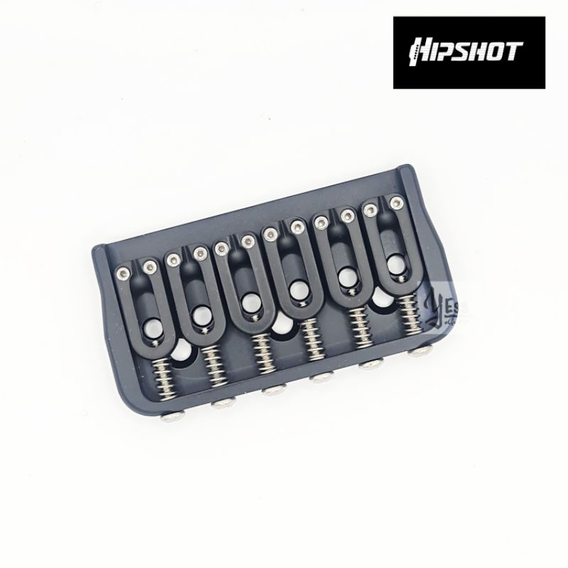 หย่องกีต้าร์  HIPSHOT 6 String fixed guitar bridge หย่องhipshot 41060B หย่องกีต้าร์