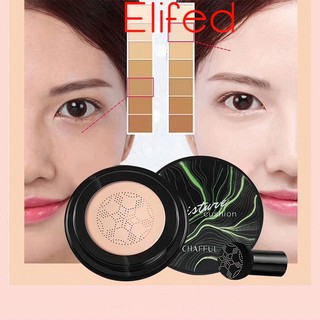 Mushroom Head Air Cushion CC Cream Moisturizing Foundation  Natural Brightening Makeup BB Cream Ivory white/Natural colorTSLM1