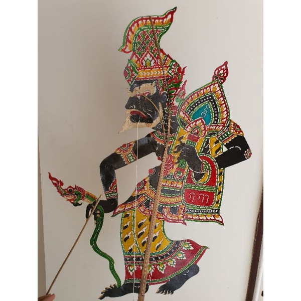 หนังตะลุง ชื่อ ฤษี ขนาดเฉพาะตัวหนัง70cm. ไม่รวมด้ามจับ