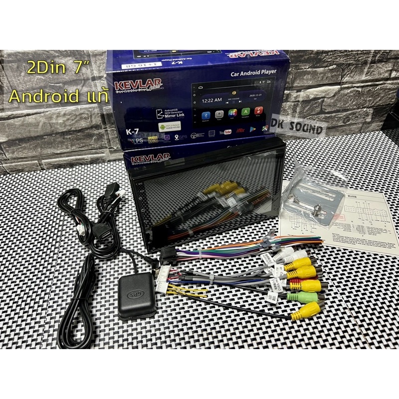 วิทยุติดรถยนต์ **ลดพิเศษ** จอแอนดรอยด์ จอ2Din จอ Android v.10 Ram1 Rom16 ระบบแอนดรอยด์ wifi จอ7” WI-