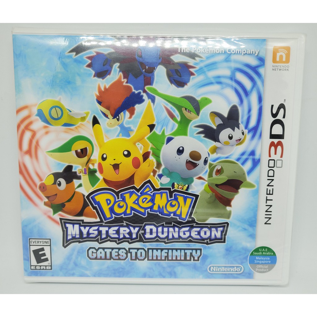 3ds แผ่นแท้มือ1ในซีลแท้ Pokemon Mystery Dungeon