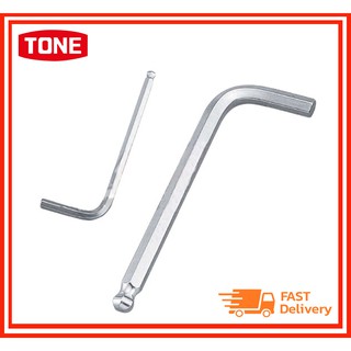 Tone Hex Key Wrench L-Type ประแจแอล ประแจหกเหลี่ยม BS-02 ประแจแอลหัวบอล (สั้น) ขนาด 2 mm.