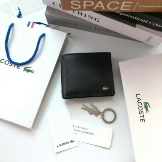 LACOSTE Short Wallet with Key Setแท้💯outlet